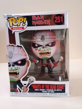 Funko Pop! Iron Maiden Nights of the Dead Eddie - White/Black/Red/Green